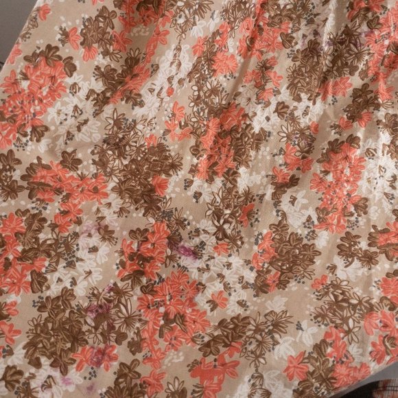 Vintage Handmade Floral 1950s Dress A-Line - Picture 5 of 5